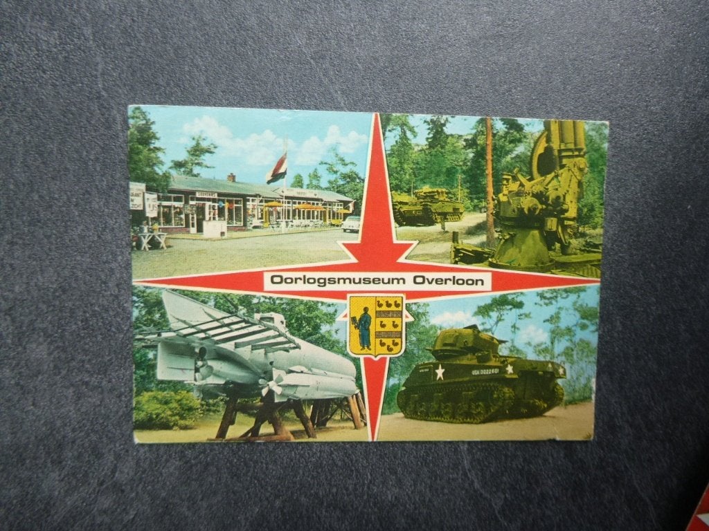 Overloon, oorlogsmuseum 1973, Verzenden, 1960 tot 1980, Gelopen, Noord-Brabant