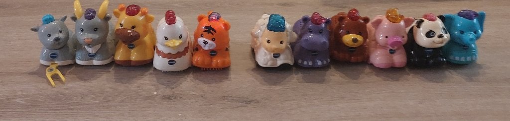 Vtech zoef zoef dieren, Kinderen en Baby's, Speelgoed | Vtech, Ophalen of Verzenden, Zo goed als nieuw, 6 maanden tot 2 jaar