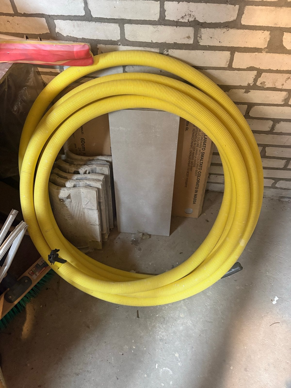 Henco Gasleiding Geel 32 mm x 3,00 11 meter, Ophalen, Overige materialen, 6 meter of meer, Overige typen