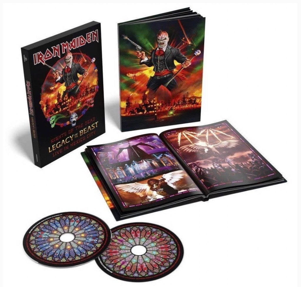 Iron Maiden - Nights Of The Dead 2cd (Ltd Book edition)nieuw, Verzenden, Nieuw in verpakking