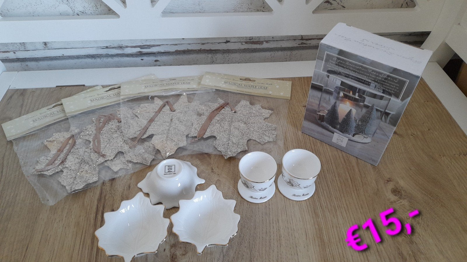 pretpakket:) kerst accessoires riviera maison, Verzenden