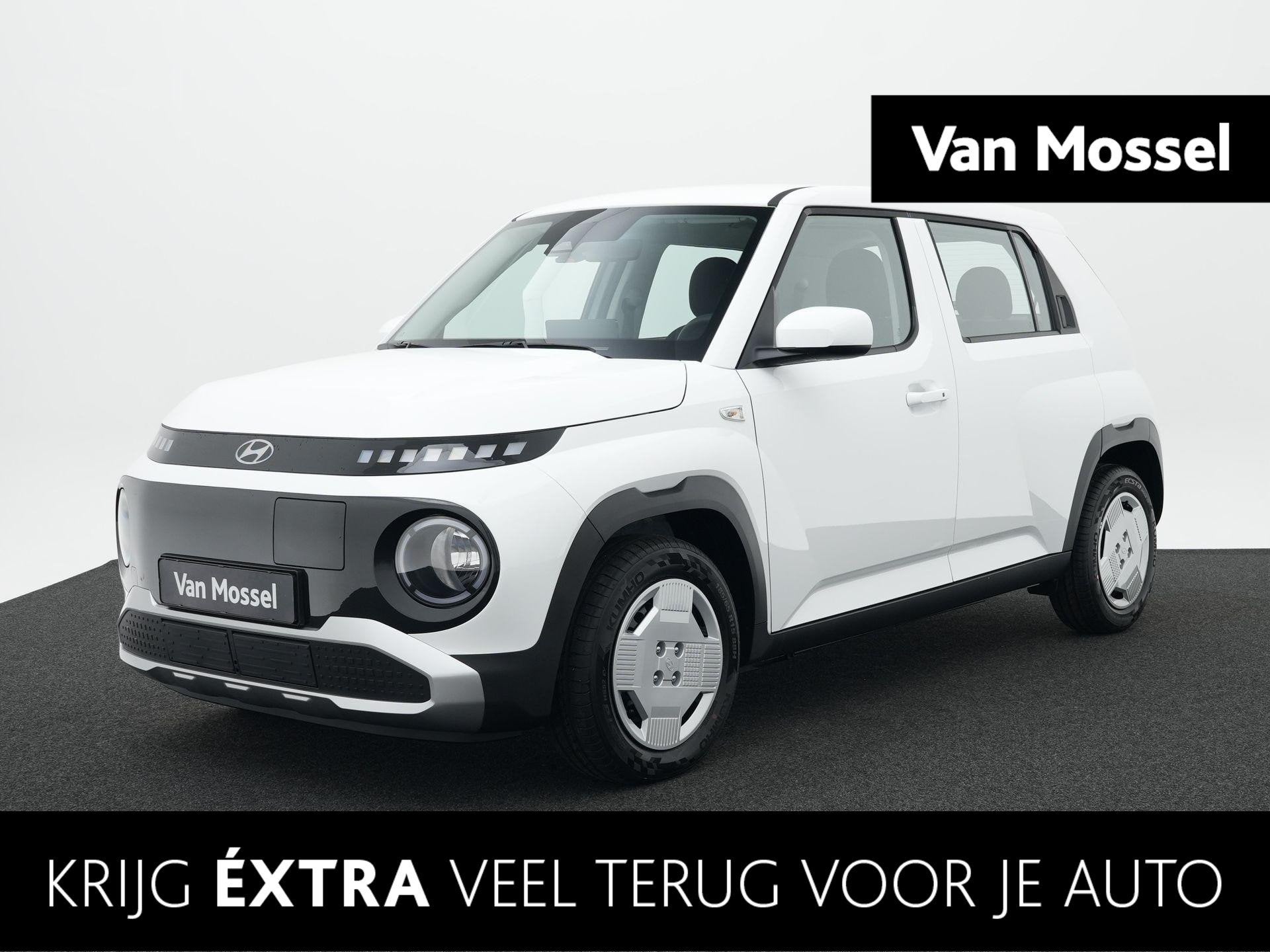 Hyundai INSTER E-Motion 49 kWh | Achteruitrijcamera | Naviga, Auto's, 12 maanden, Stof, Gebruikt, Zwart
