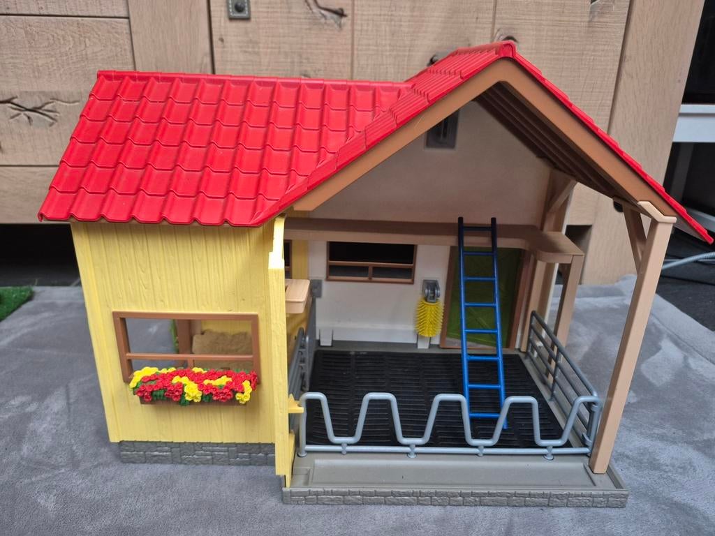 Schleich boerderij zeer compleet, Kinderen en Baby's, Speelgoed | Overig, Ophalen, Zo goed als nieuw, Jongen of Meisje