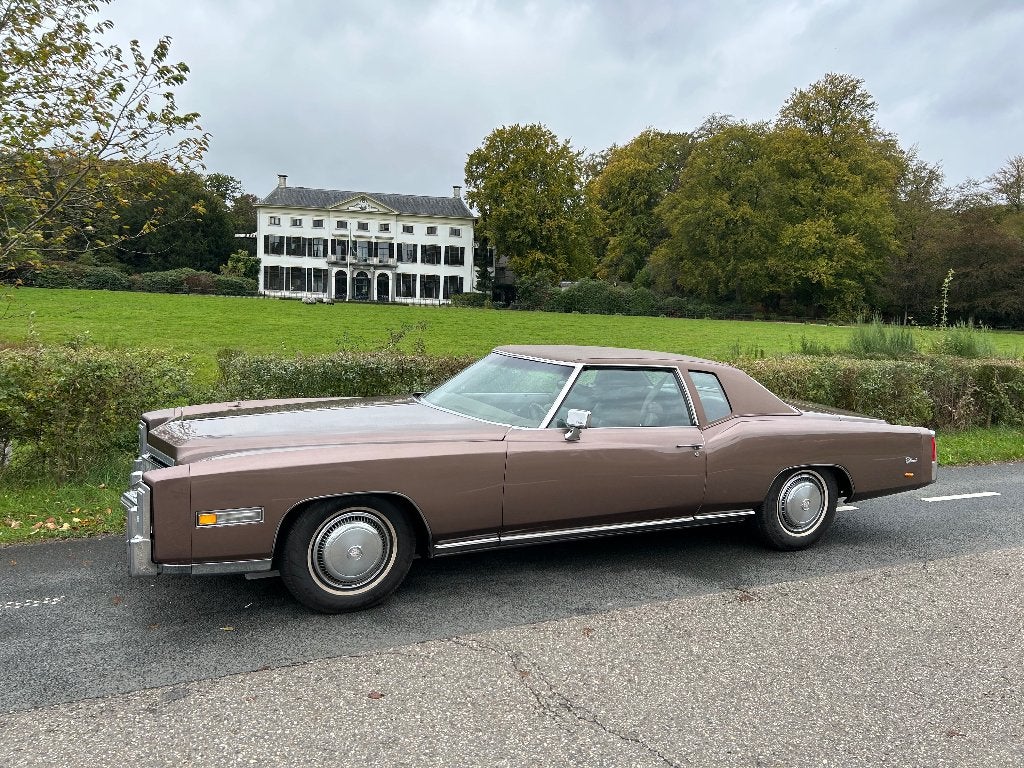 Cadillac Eldorado 1975 top staat, Auto's, 8 cilinders, Bruin, Bruin, Eldorado