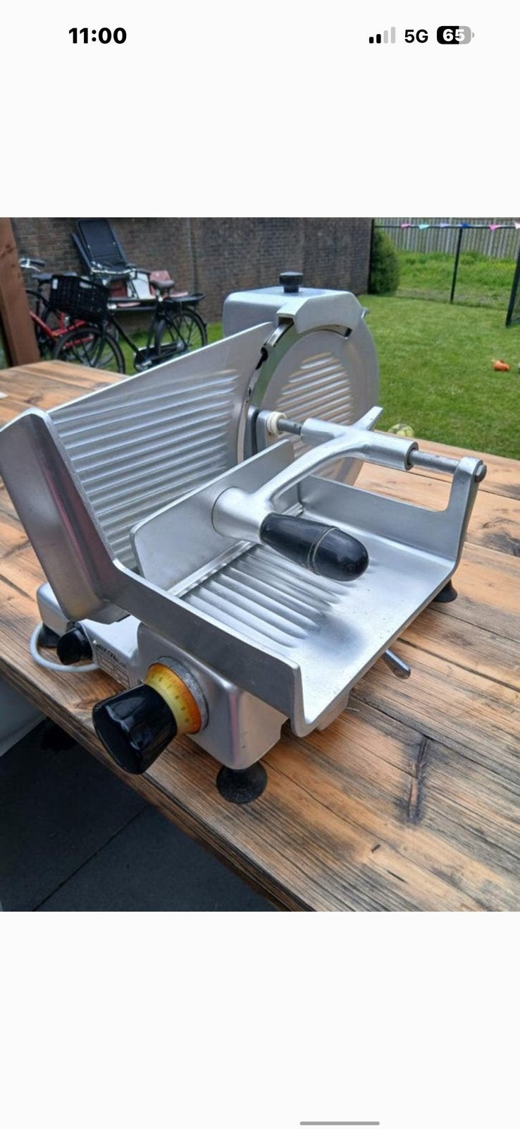 berkel snijmachine, Ophalen of Verzenden, Nieuw