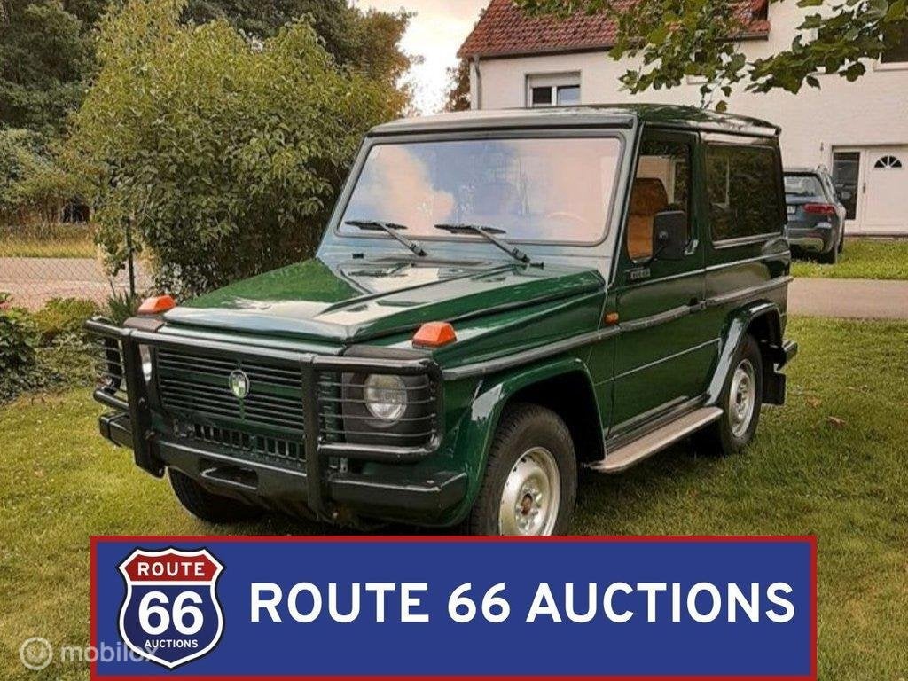 Mercedes-Benz 300 GD | 1982 | Route 66 Auctions, Auto's, Overige carrosserieën, Zwart, Mercedes-Benz, Bedrijf