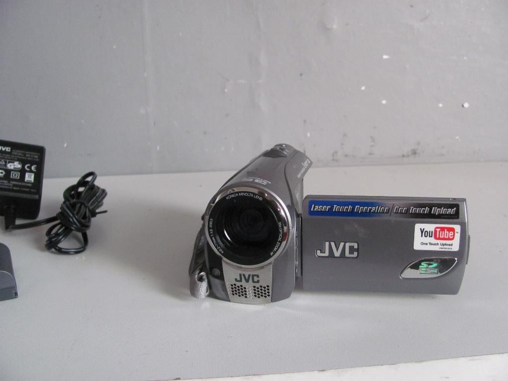Jvc Everio GZ-MS100E memory card camera met laser touch, JVC, 20x of meer, Ophalen of Verzenden, Zo goed als nieuw