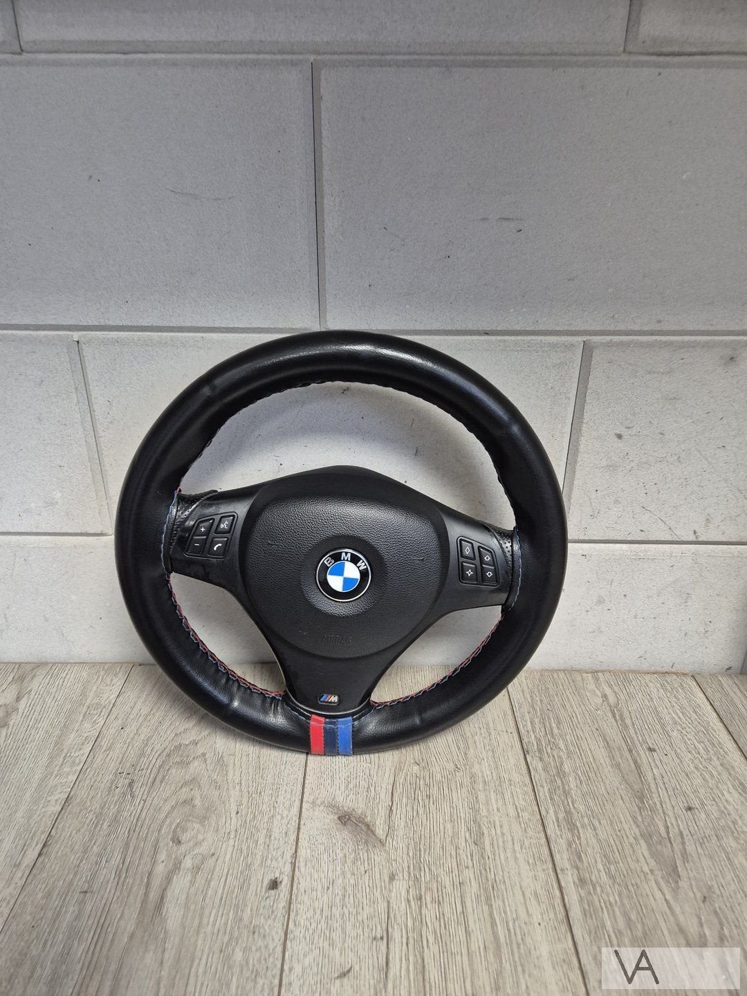 BMW 1 serie E87 3 E90 stuur met airbag M M3 bekleed €200, Gebruikt, -, -, Ophalen of Verzenden