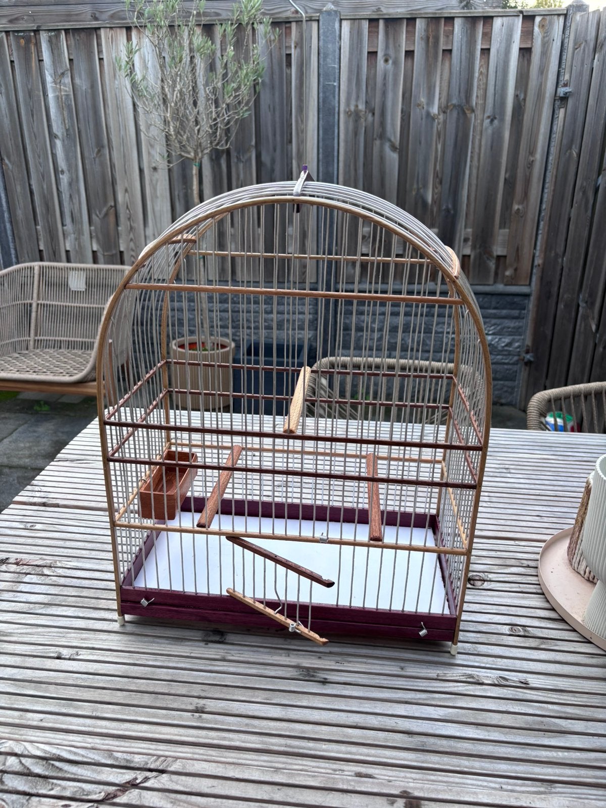 Vogelkooi voor tropische zangvogels (25 draads), Dieren en Toebehoren, Ophalen of Verzenden, Nieuw, Metaal, Vogelkooi