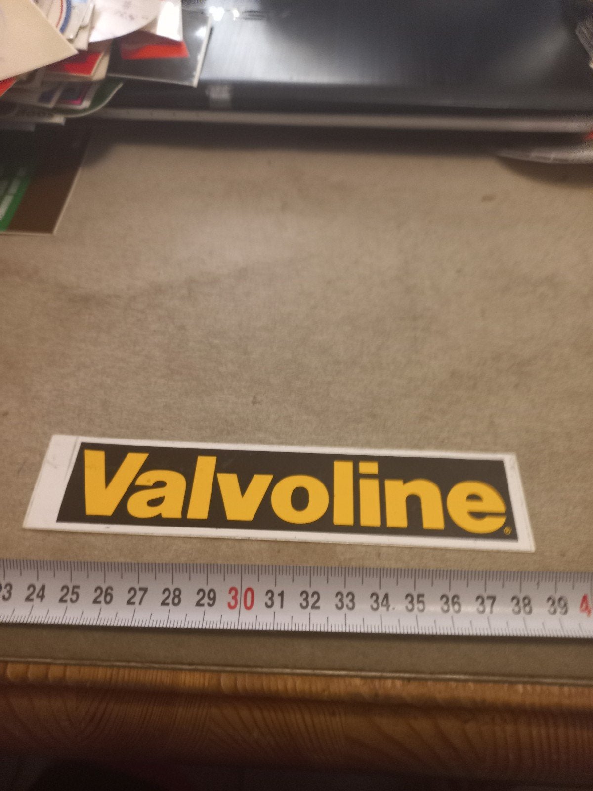 Valvoline Sticker - Vintage Auto Olie Decal, Ophalen of Verzenden