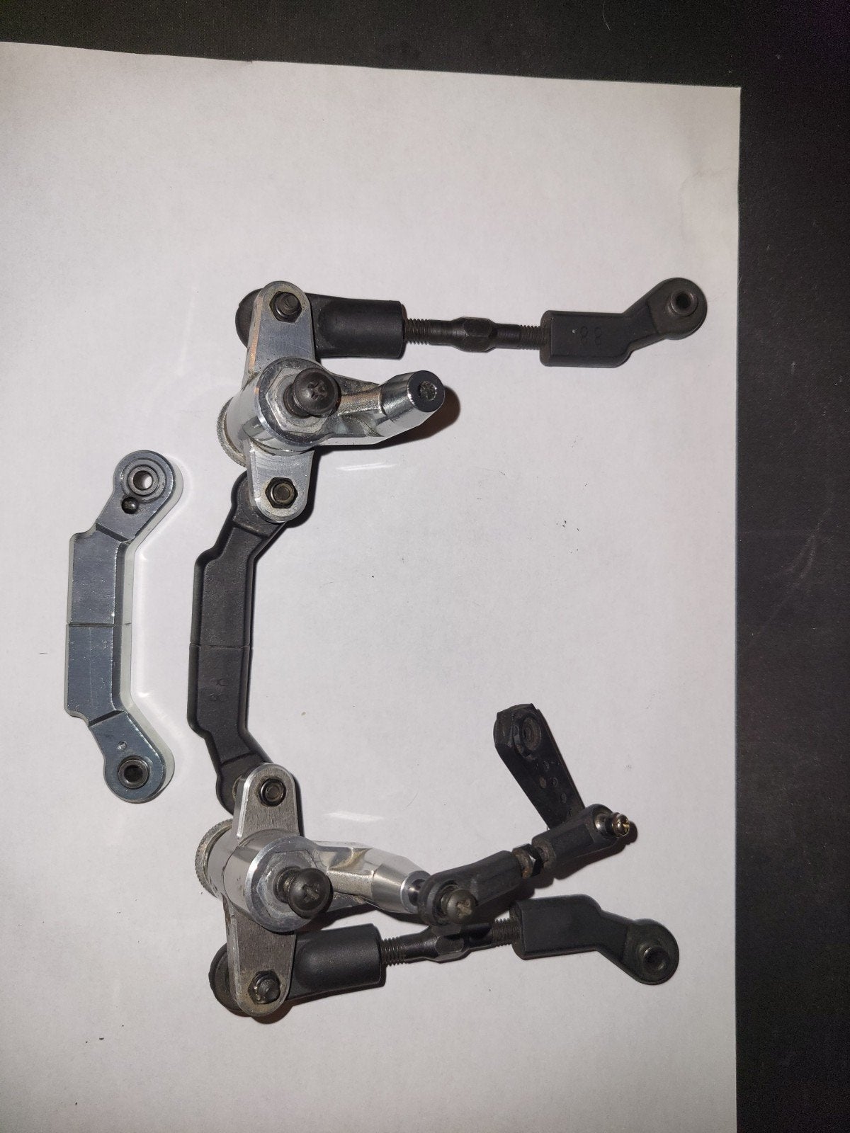 Complete aluminium stuursysteem Reely Carbon Fighter, Gebruikt, Onderdeel, Overige schalen, Overige typen