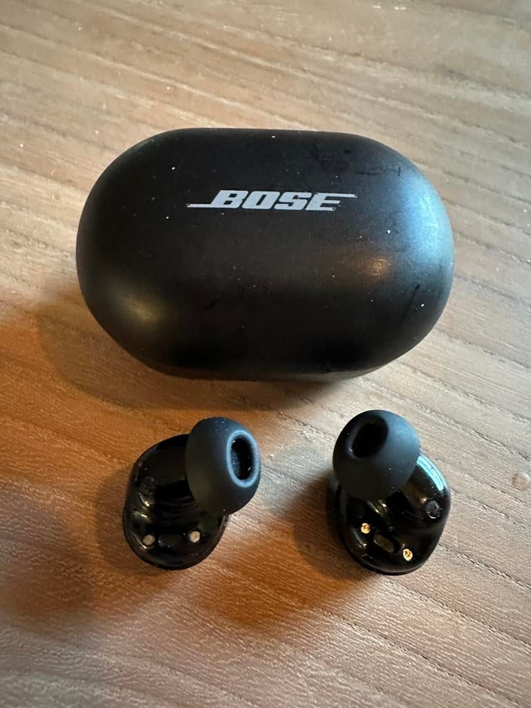 In uitstekende conditie, paar Bose quiet comfort earbud, Zwart, Actieve ruisonderdrukking, Bose, Ophalen of Verzenden