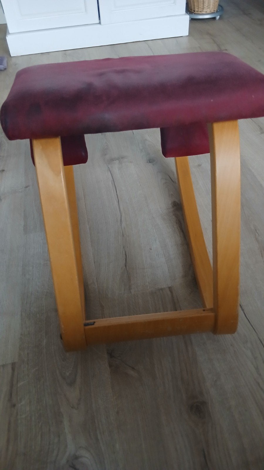 Stokke kniestoel, Ophalen of Verzenden, Gebruikt, Stof, Eén