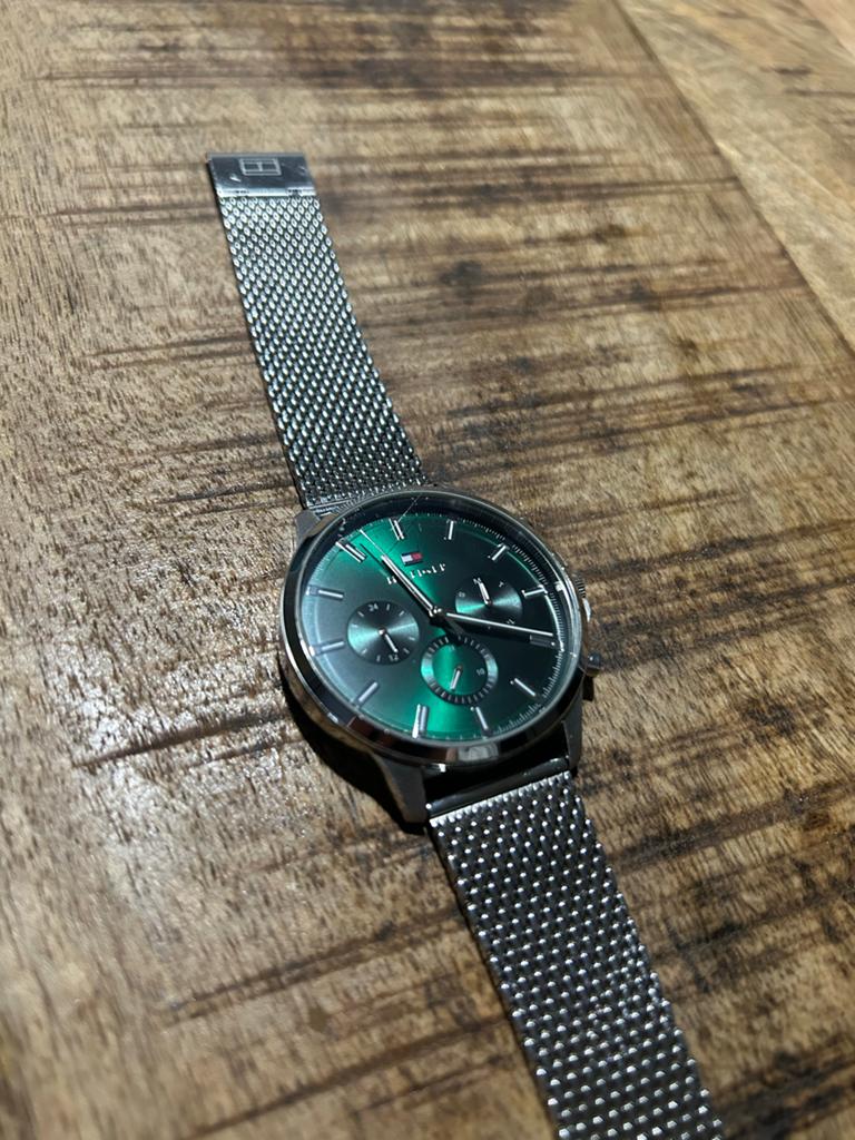 Tommy Hilfiger Herenhorloge, Staal, Polshorloge, Zo goed als nieuw, Ophalen