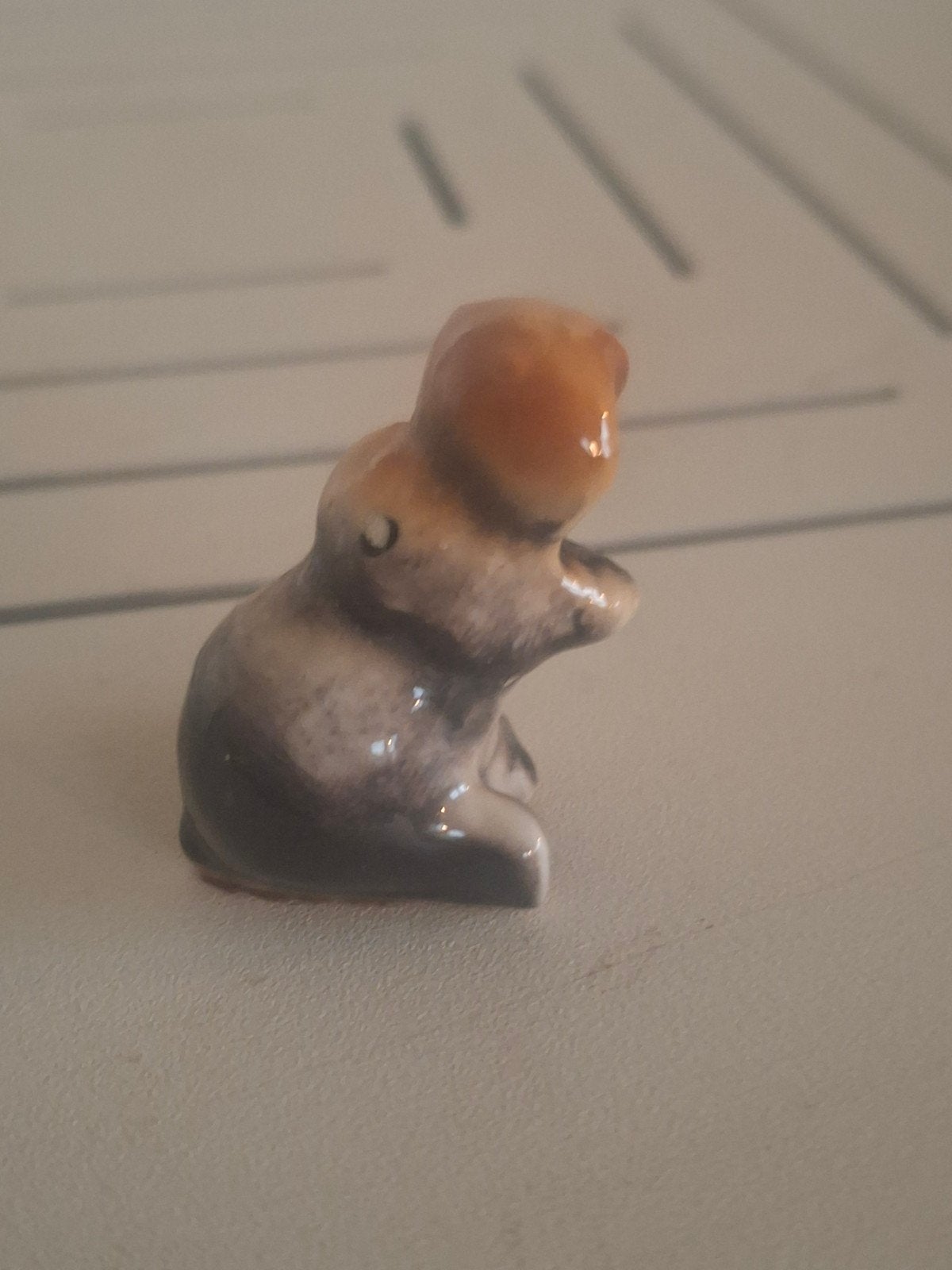 Vintage Hagen Renaker Nijlpaardje - 3.9 cm, Verzamelen, Ophalen of Verzenden, Gebruikt
