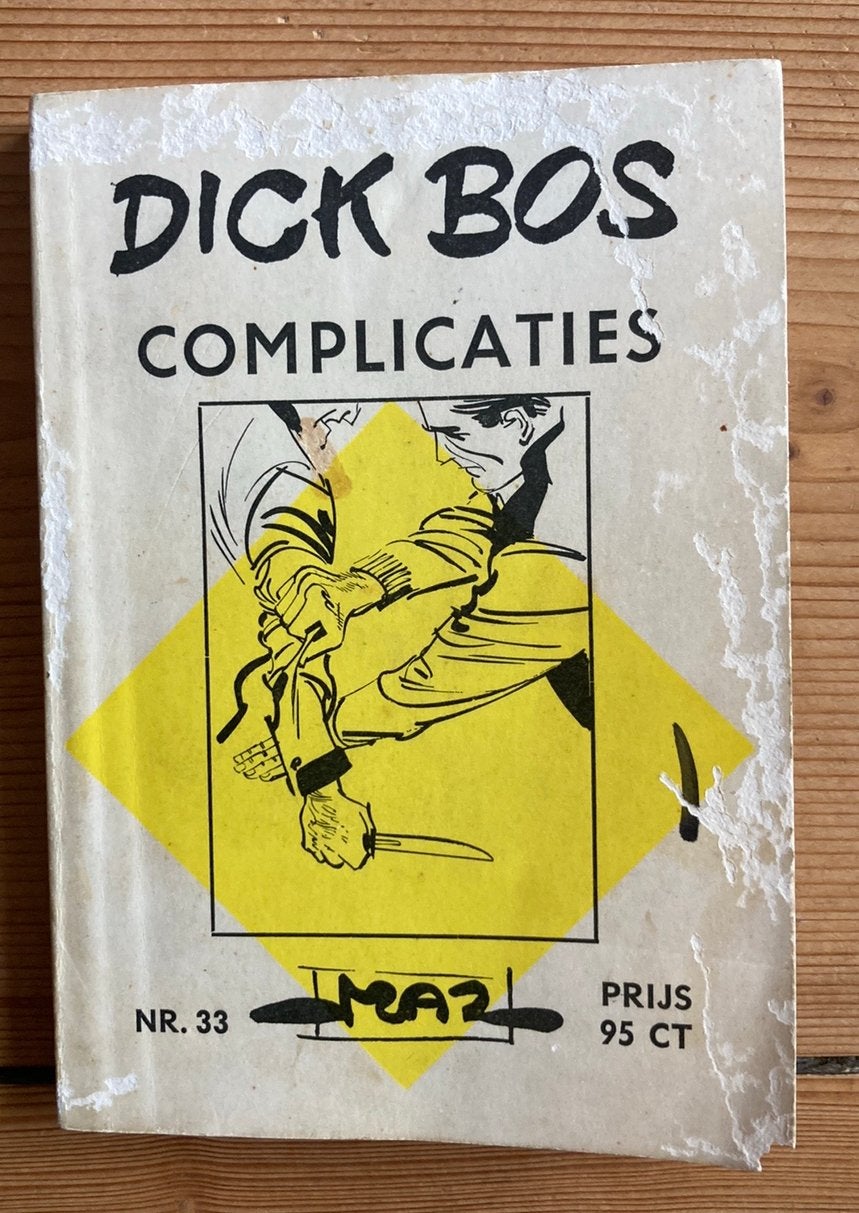 Dick Bos 33 Complicaties, nr 19 Bedrogen, nr 19 Dubbelspel, Ophalen of Verzenden, Gelezen