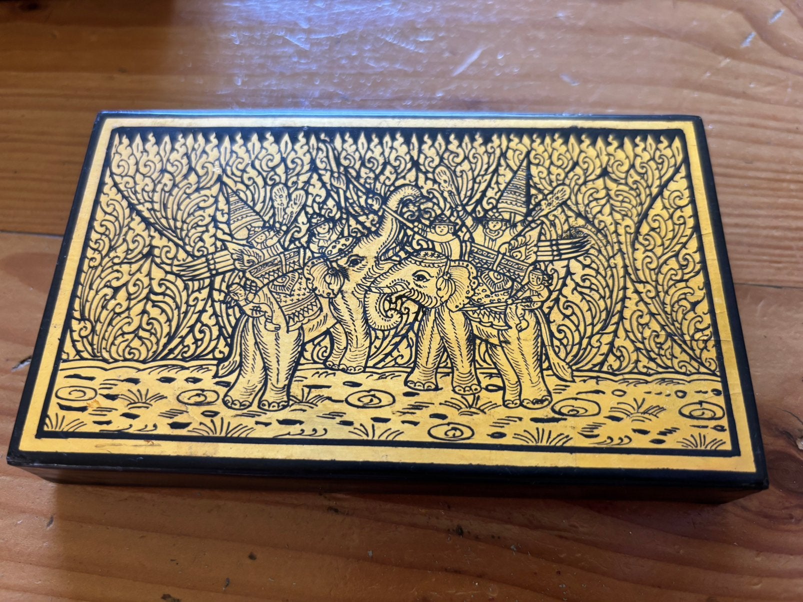 Lakdoos Thailand, Antiek en Kunst, Ophalen of Verzenden