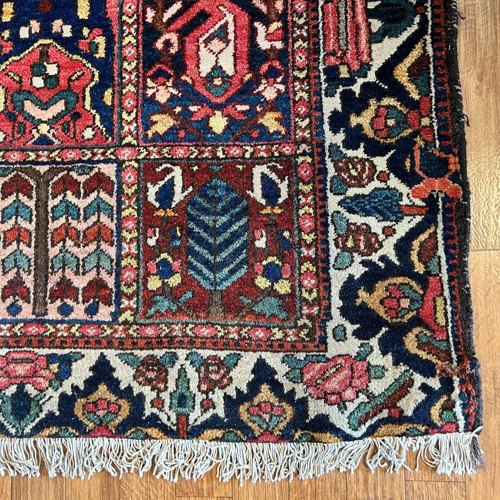 perzisch tapijt  bakhtiar – 218 x 147 cm – Gratis bezorgd, TTM Wonen, Meubels – (Perzische) Tapijten en Woonaccessoires, 100 tot 150 cm