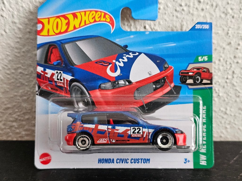 Hot Wheels Honda Civic Custom HotWheels, Verzenden, Nieuw, Auto