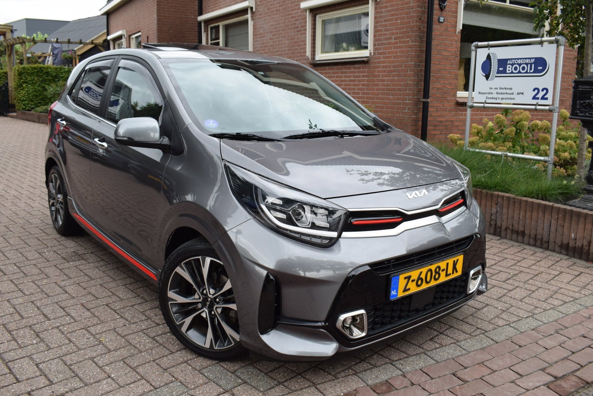 Kia Picanto 1.0 T-GDi GT-Line 5p SCHUIF KANTEL DAK/CRUISE/AI, Auto's, Voorwielaandrijving, Dealer onderhouden, Gebruikt, 100 pk