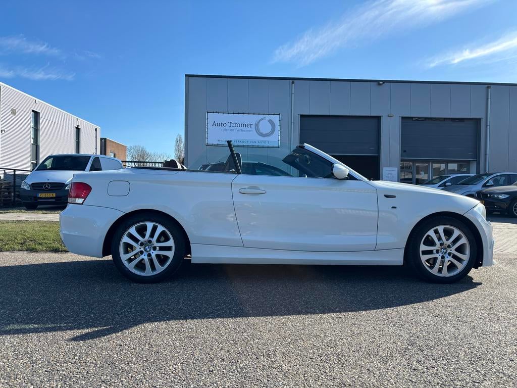 BMW 1-Serie 3.0 M125I Cabrio MOOIE AUTO!!!, Auto's, BMW, 1-Serie, Euro 5, Achterwielaandrijving, Zwart