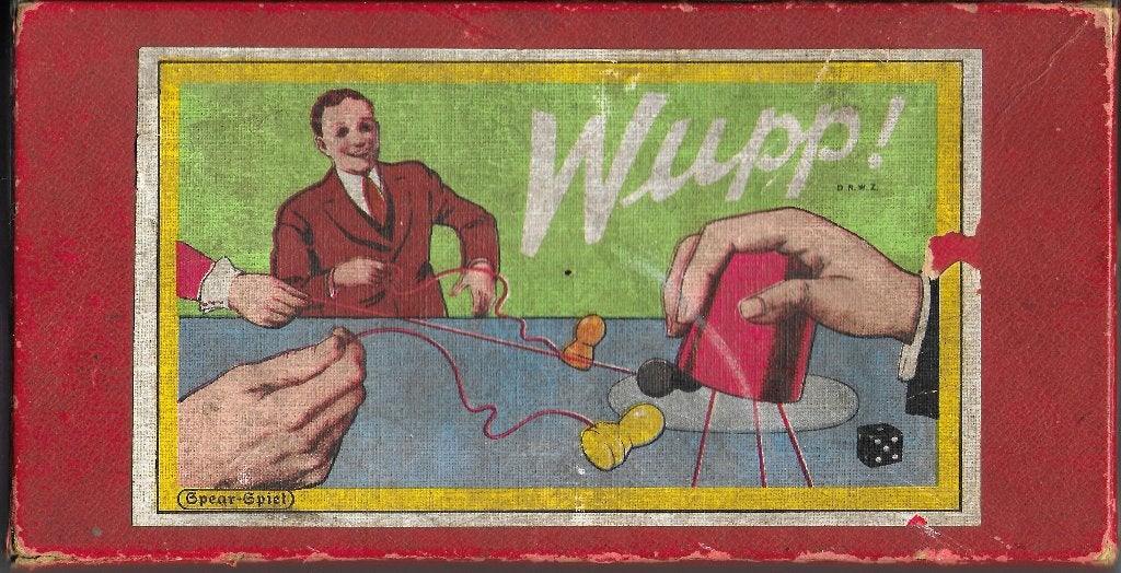 Nostalgisch Wupp ( kat en muis ) gezelschapsspel ( Duits ), Ophalen of Verzenden