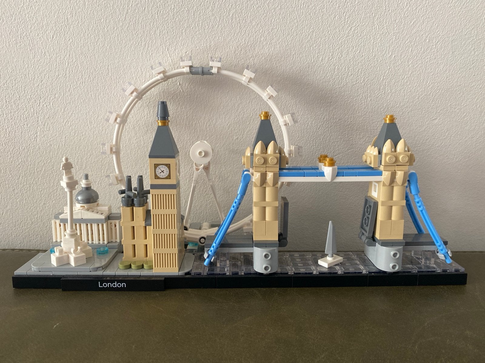 Lego Architecture London Skyline 21034 met doos en instructi, Lego, Architecture, Ophalen of Verzenden, Zo goed als nieuw