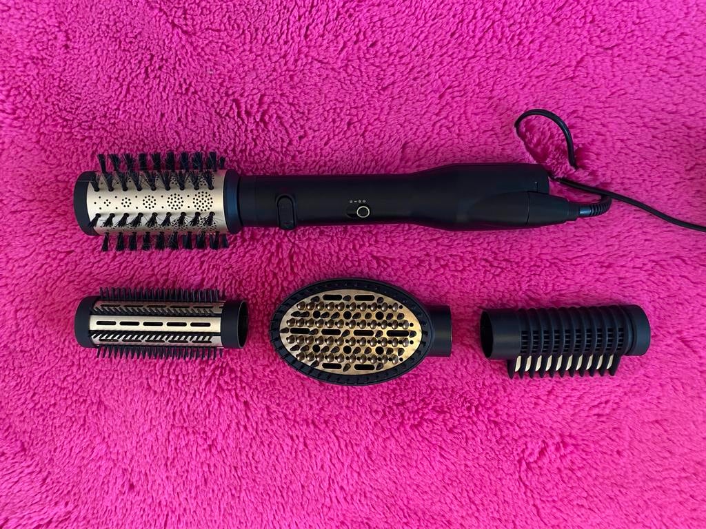 Babyliss AS970E Roterende Föhnborstel - Perfecte Styling, Ophalen of Verzenden, Zo goed als nieuw, Haarverzorging