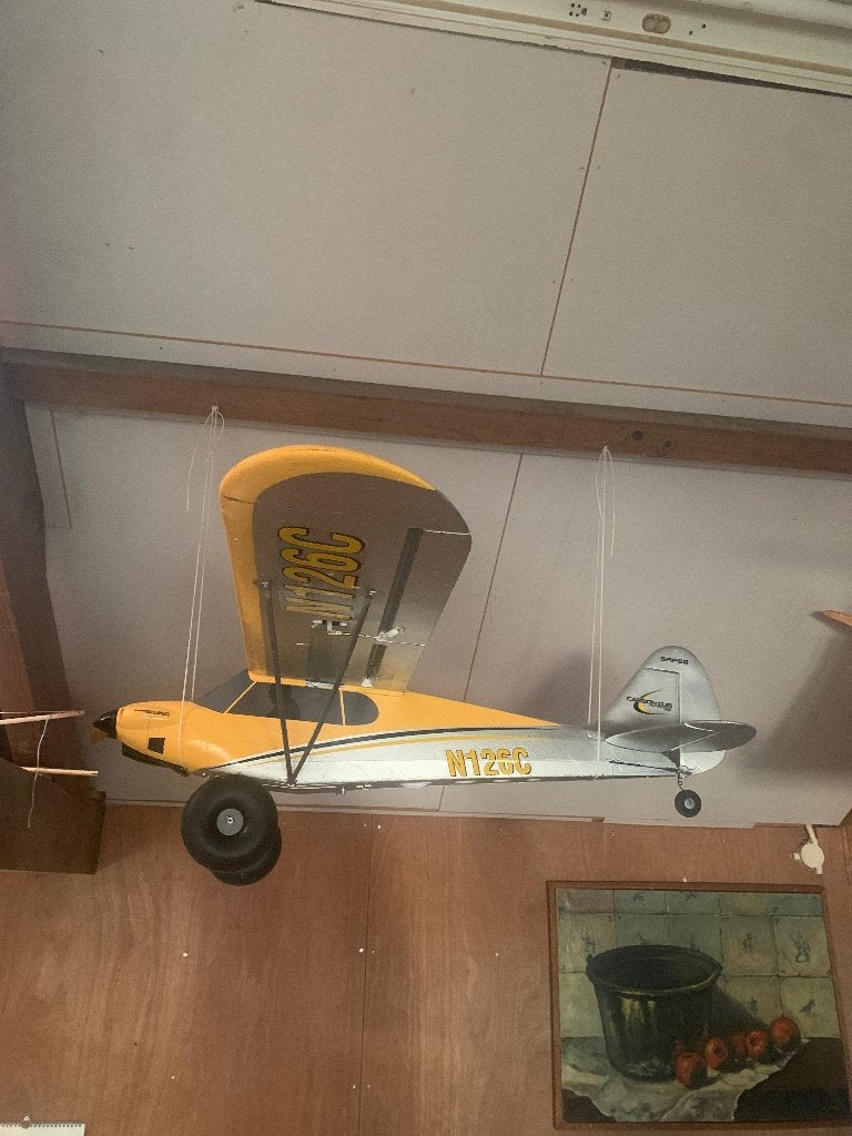Carbon Cub eflite, Hobby en Vrije tijd, Modelbouw | Radiografisch | Vliegtuigen, Ophalen, Gebruikt, Elektro
