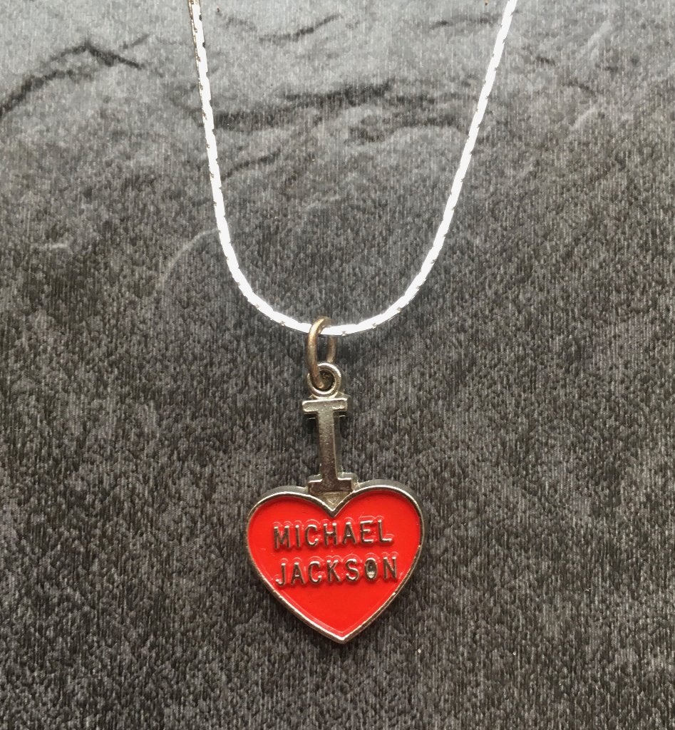 Nieuw - I love Michael Jackson ketting, Hobby en Vrije tijd, Ophalen of Verzenden, Nieuw