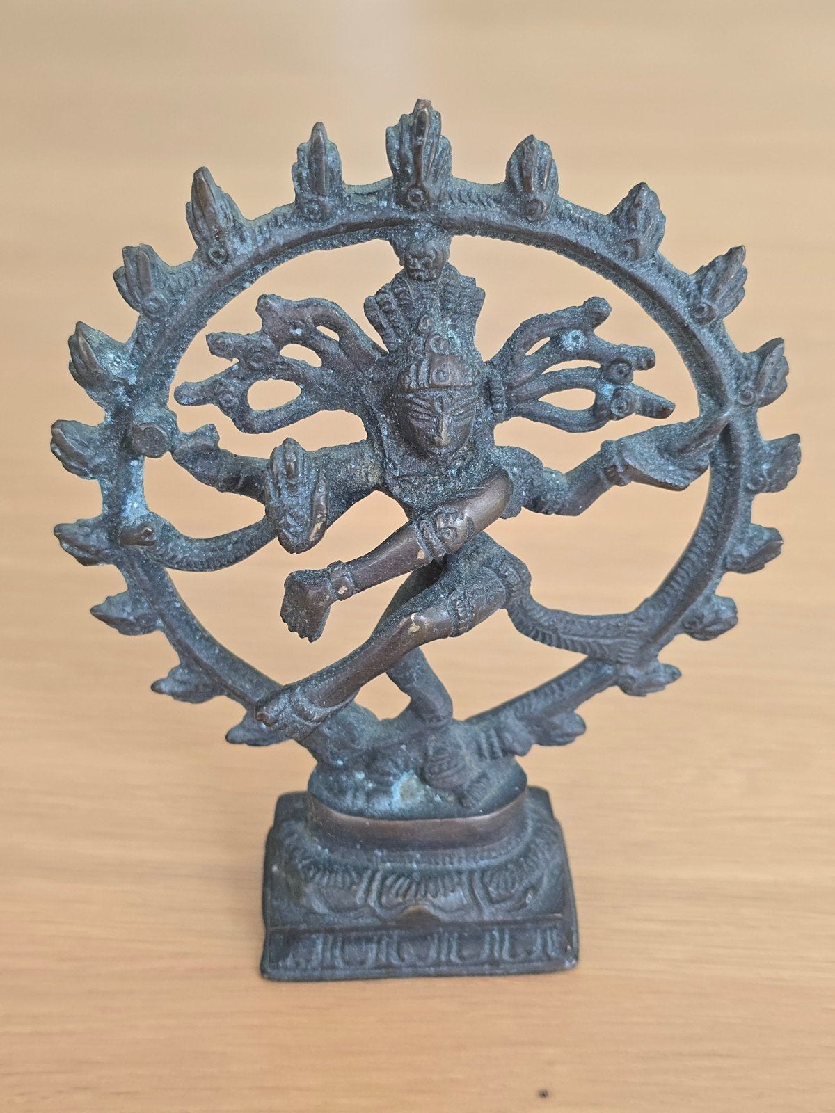 Prachtige bronzen Indiase antieke Shiva Nataraja 1920S, Ophalen of Verzenden, Brons