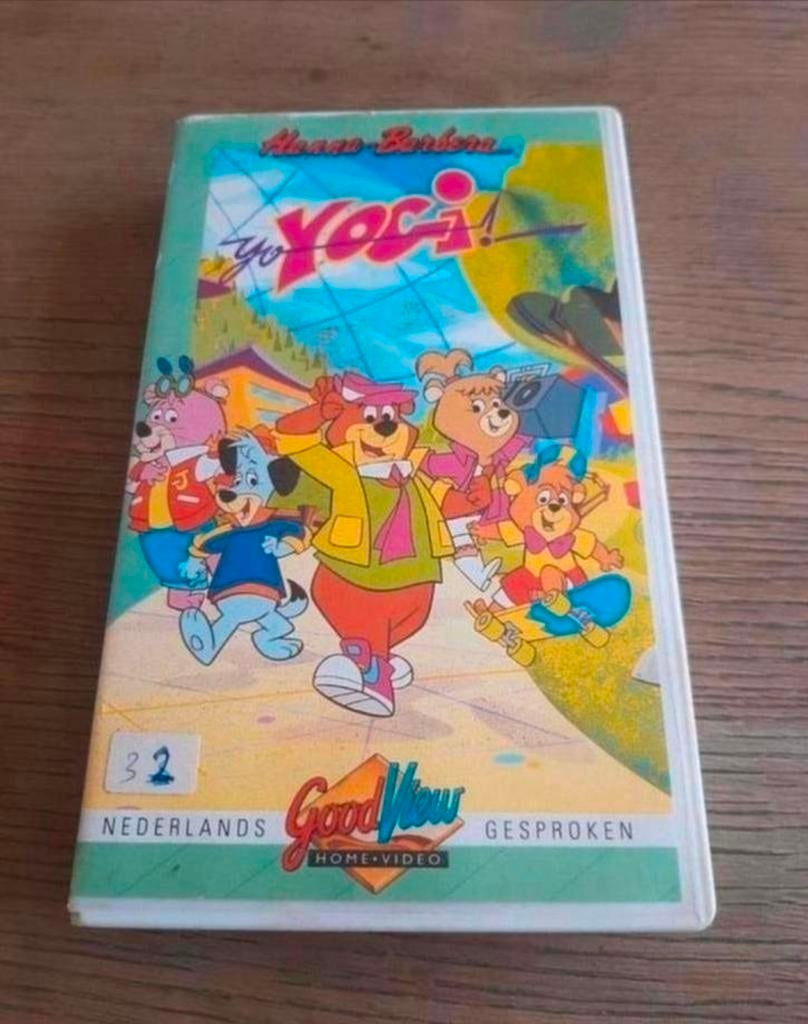 Hanna Barbera Yogi Bear videoband Yo Yogi. Cartoon Network., Cd's en Dvd's, Alle leeftijden, Ophalen of Verzenden, Gebruikt, Tekenfilms en Animatie