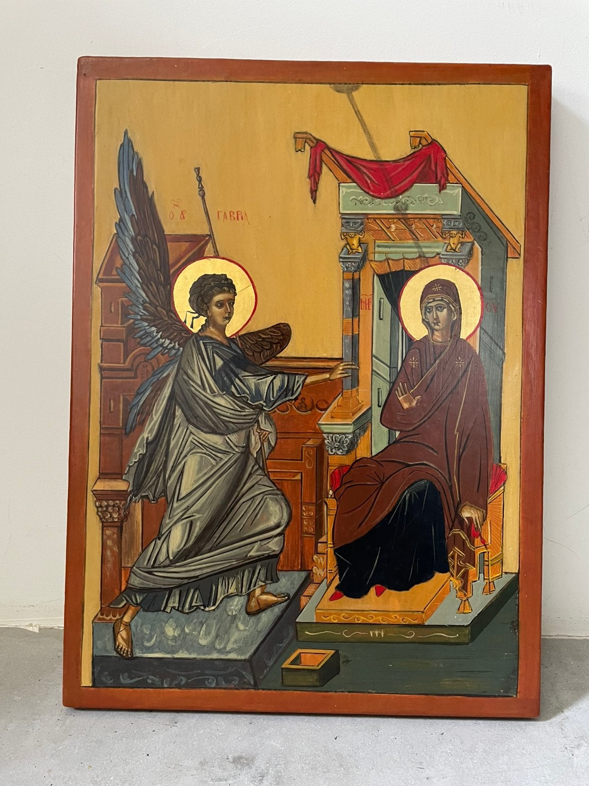 De annunciatie, 1987, Ophalen of Verzenden