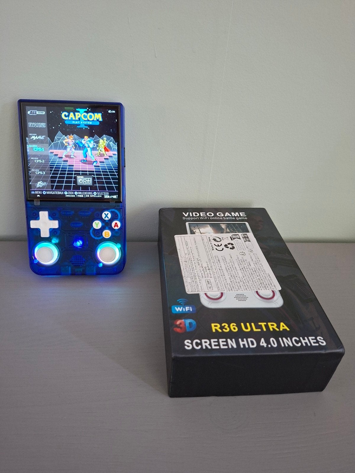 R36 Ultra 4.0 inch scherm, Spelcomputers en Games, Ophalen, Nieuw