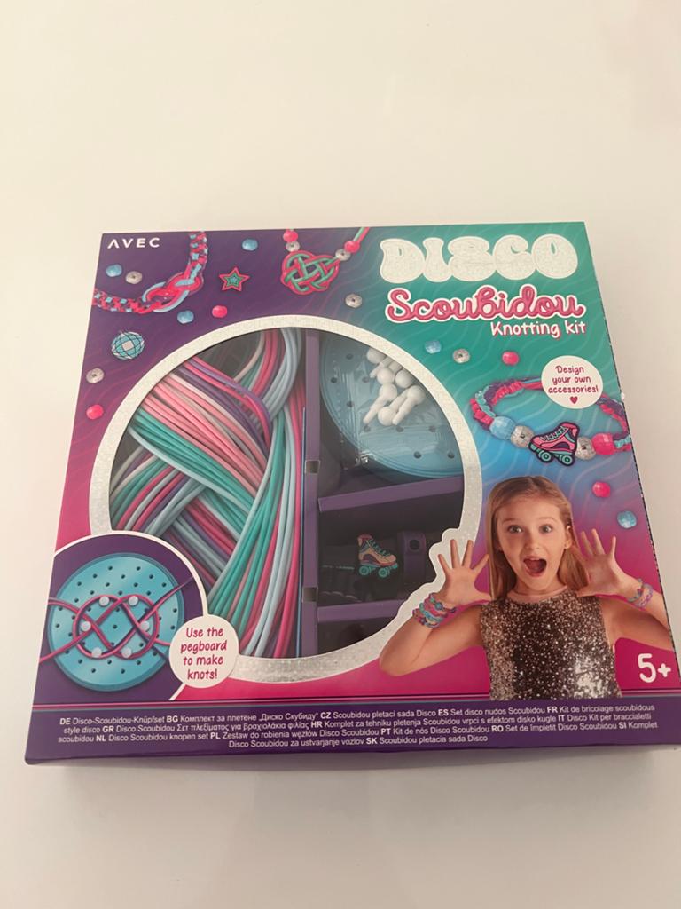 Disco Scoubidou Knoopset - Maak je eigen accessoires!, Ophalen of Verzenden, Nieuw
