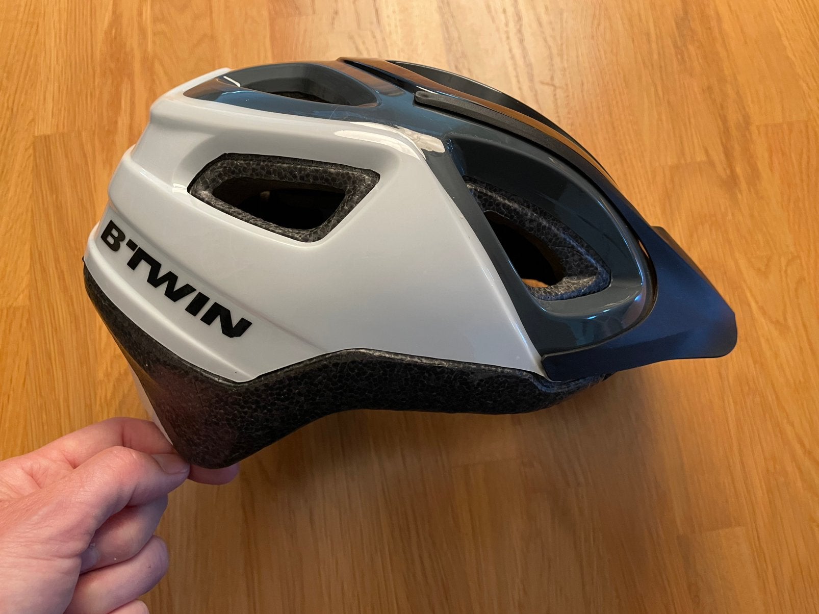 Fietshelm BTWIN, Ophalen of Verzenden, Zo goed als nieuw, Overige maten, Heer of Dame