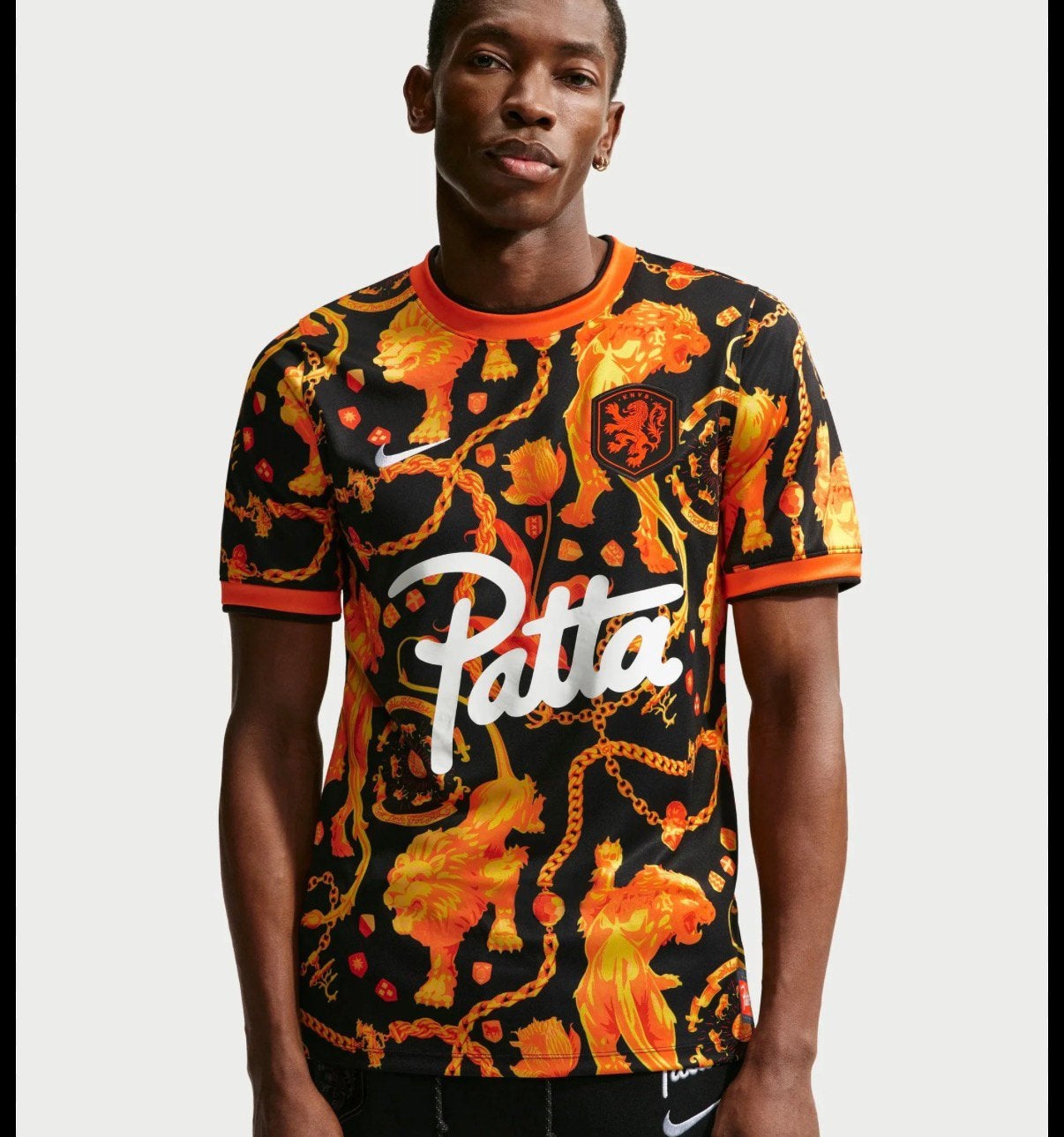 Patta x Nike KNVB Pre-Match Shirt WK 2026 Nederland XXL, Ophalen of Verzenden, Nieuw, Overige maten, Zwart