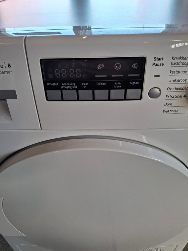 Bosch Serie 8 SelfCleaning warmtepompdroger, 8 tot 10 kg, Ophalen of Verzenden, Zo goed als nieuw, Voorlader
