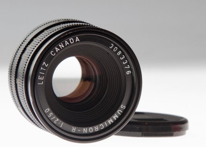 Leica Objectief R 2.0 50 mm, vs II, i.z.g.st., Handmatige focus, Ophalen of Verzenden, Standaardlens, 50 mm