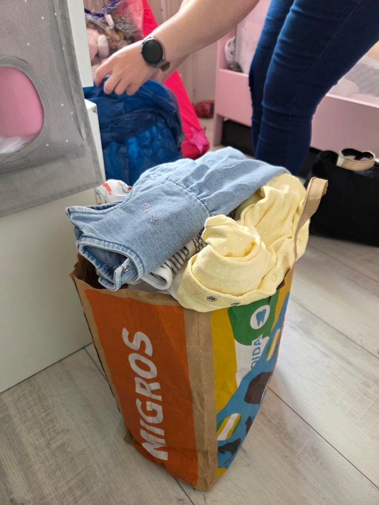 Zak vol baby meisjes kleding, Kinderen en Baby's, Babykleding | Overige, Ophalen, Gebruikt, Diverse, Meisje