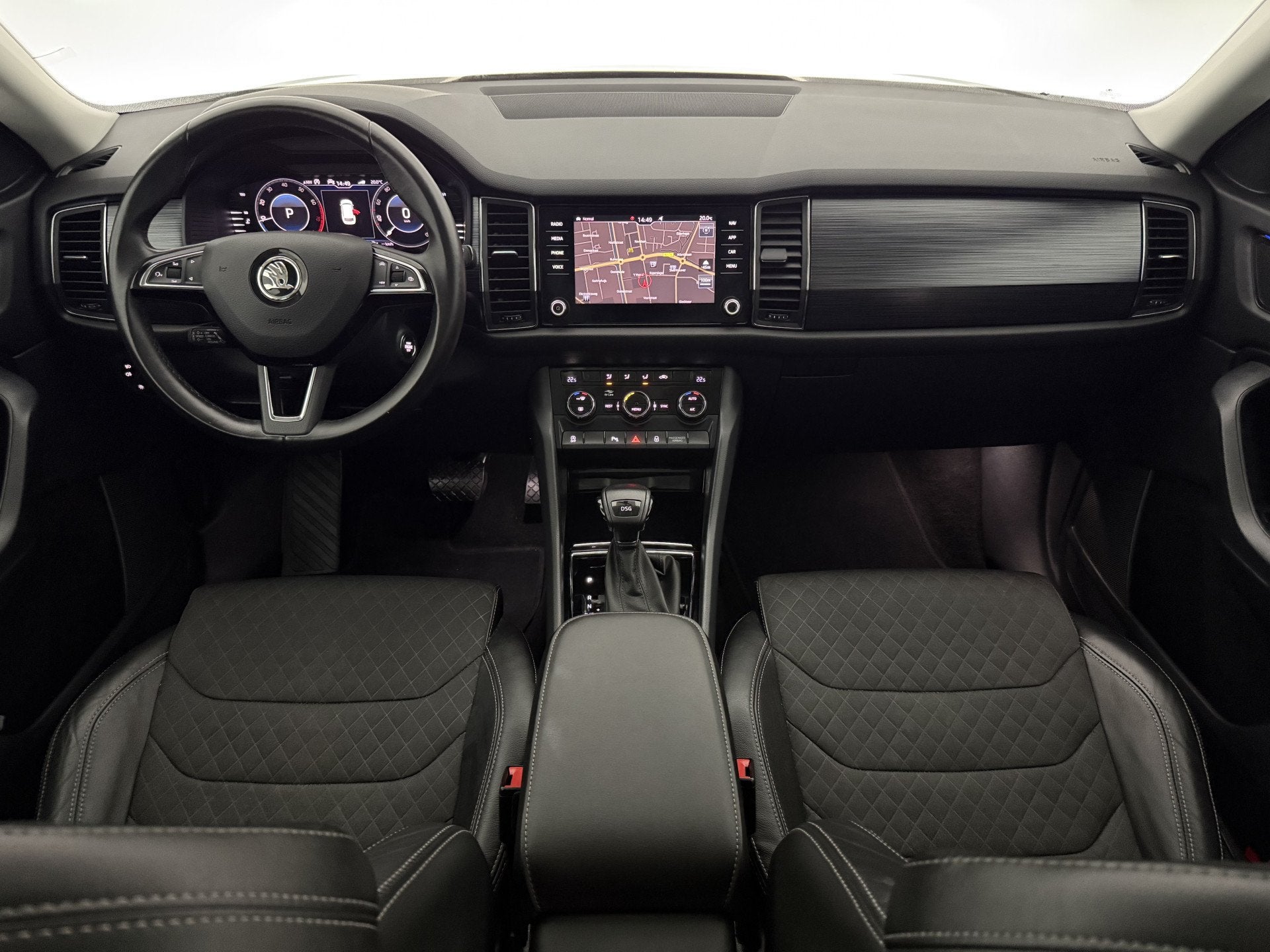 Skoda Kodiaq 1.5 TSI Limited Business Edition 7p. | Camera |, Auto's, Euro 6, 4 cilinders, 150 pk, 7 stoelen