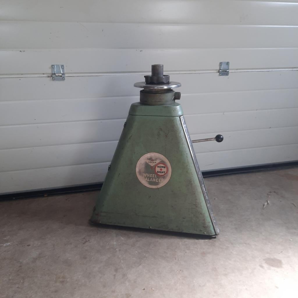 Vintage Lincoln Bomb Sight Wielbalanceerapparaat, Auto diversen, Autogereedschap, Ophalen of Verzenden, Gebruikt