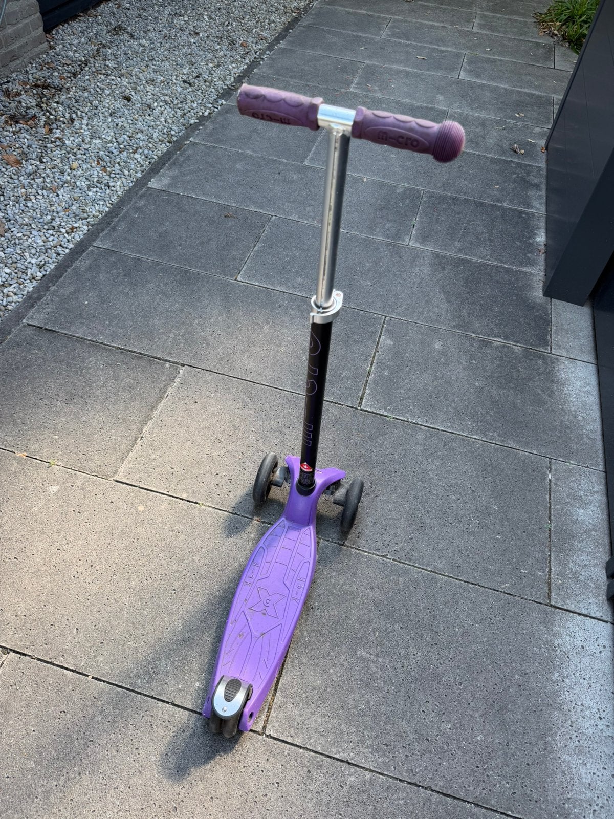 Mini Micro step- 3-wiel kinderstep - paars, Ophalen, Gebruikt