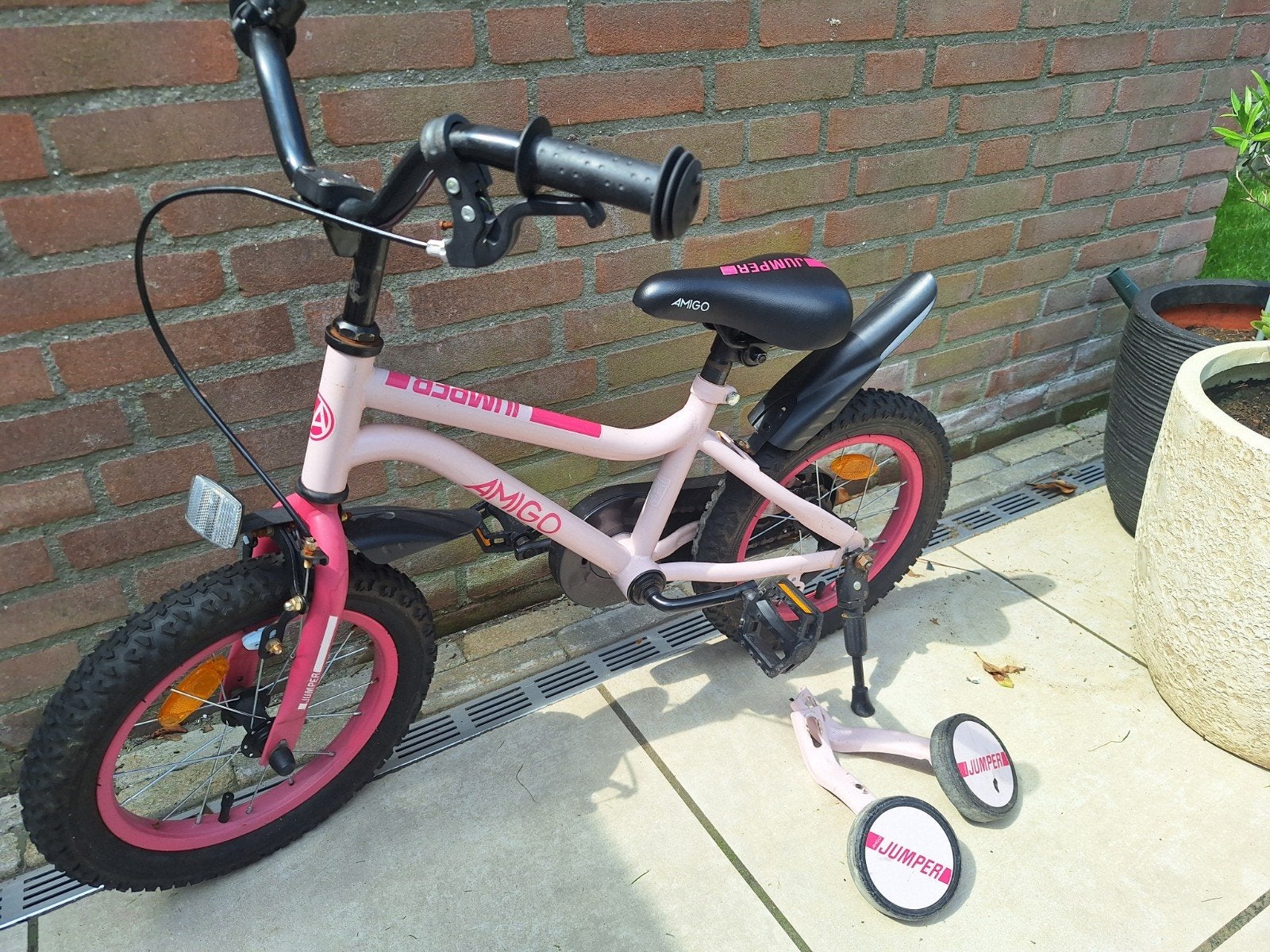 Amigo Jumper fietsje 14 inch, Ophalen, Gebruikt, Minder dan 16 inch