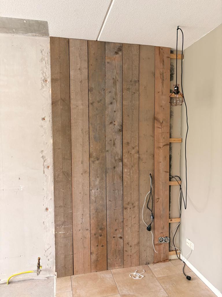 Gebruikte steigerhouten planken, Ophalen, Gebruikt, 25 tot 50 mm, 250 tot 300 cm