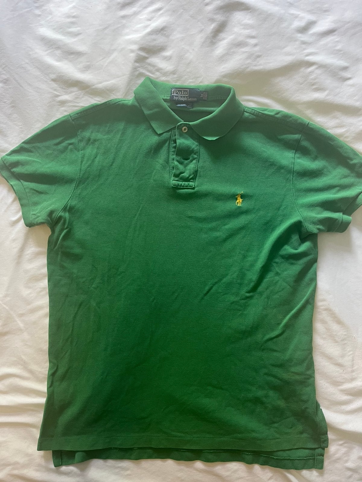 Unieke Polo Ralph Lauren Groen Maat M, Ophalen of Verzenden, Zo goed als nieuw, Maat 48/50 (M), Groen
