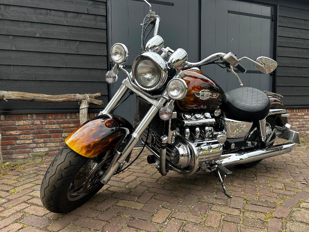 Unieke - Honda F6C Valkyrie - 1500CC - bj 2000, Motoren, Cardan-aandrijving, Gebruikt, Particulier, Meer dan 35 kW