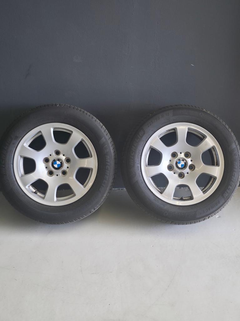 16" BMW velgen | Style 134 | Michelin zomerbanden, Auto-onderdelen, Banden en Velgen, Ophalen, Gebruikt, 16 inch, Banden en Velgen