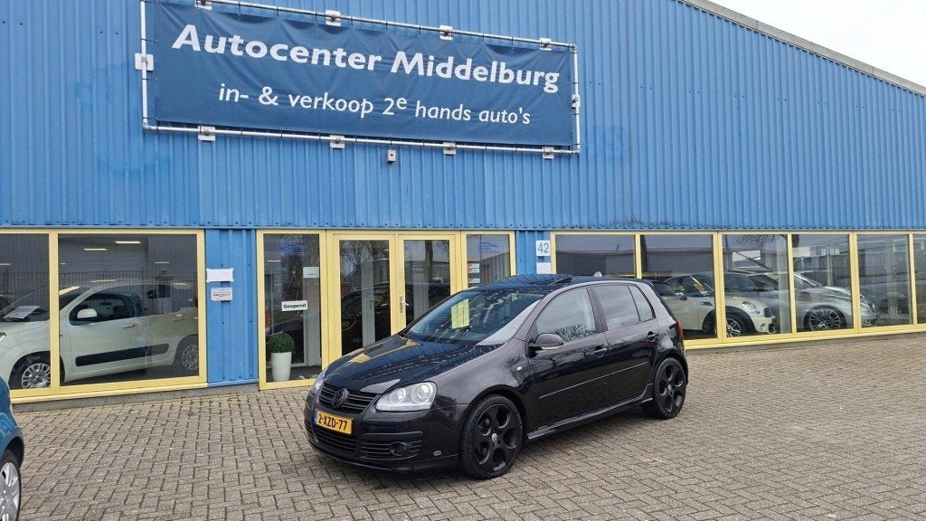 Volkswagen GOLF 1.4 TSI GT Sport Business 2007 airco, Euro 5, Stof, Zwart, 4 cilinders