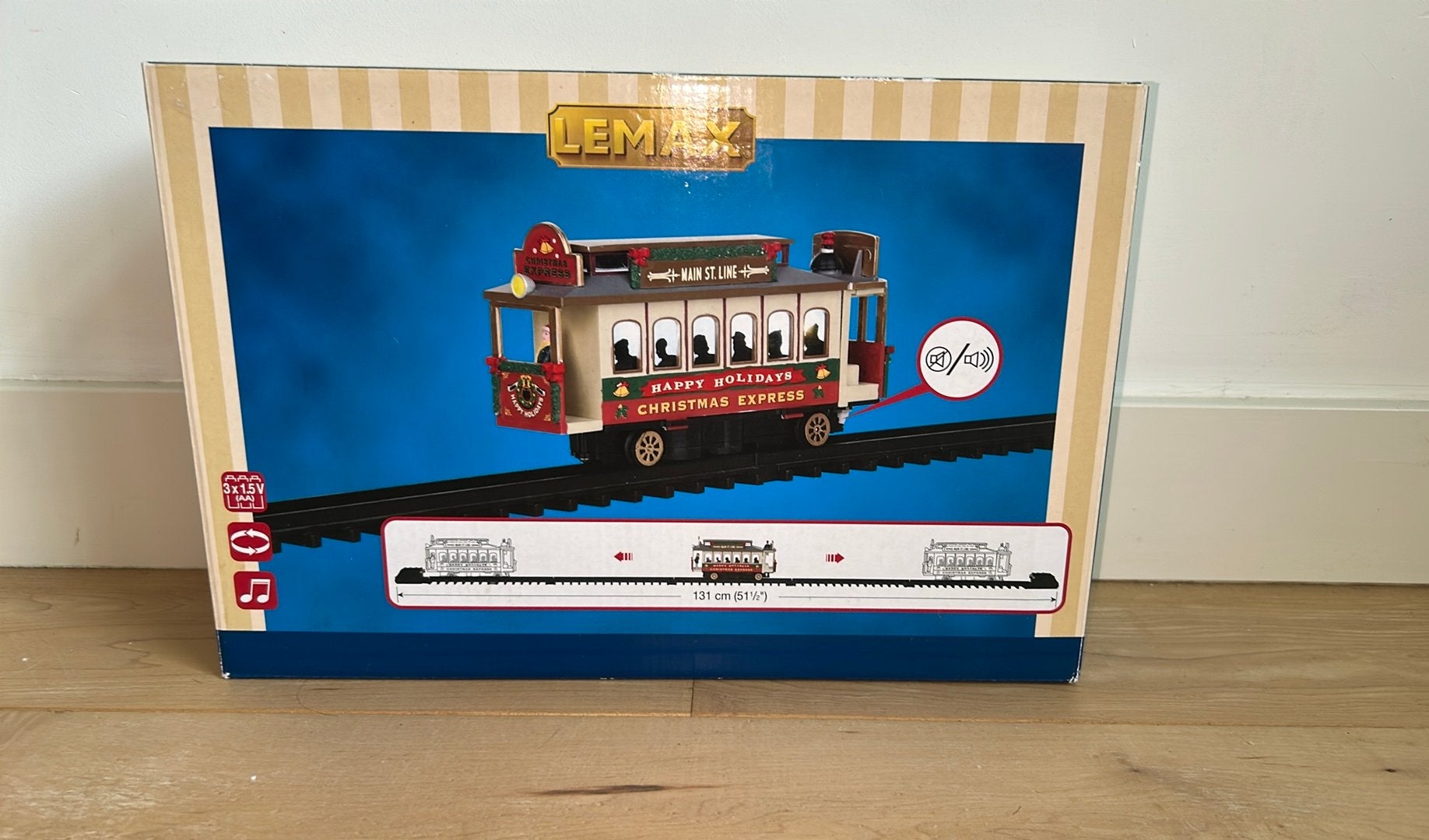 Lemax Christmas Cable Car kerstdorp Artikelnummer: 44762, Ophalen of Verzenden, Zo goed als nieuw